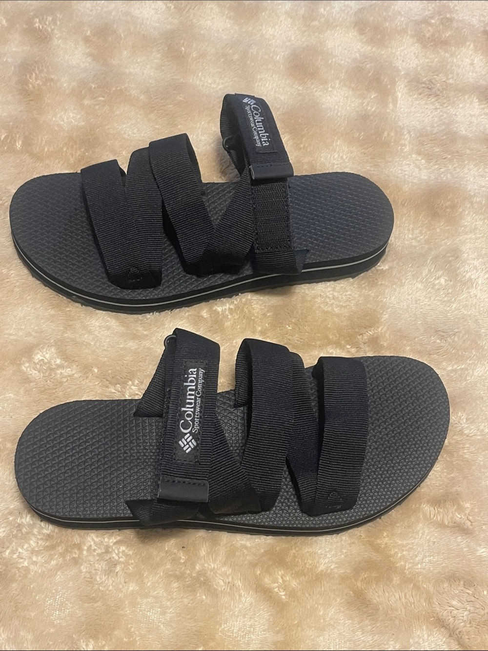 Columbia Black Multi-Strap Alava Slide Sandals
Walking Slip On Ladies Size 8